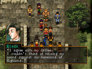 Klaus affirms his loyalty to Highland.png